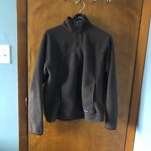 Patagonia Brown Quarter Zip Fleece